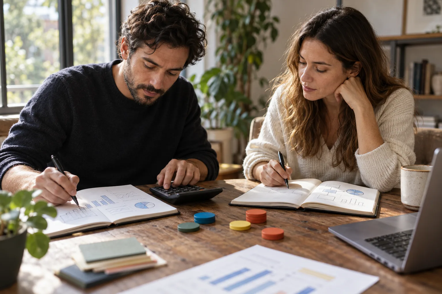 Founder and marketer allocating a Meta Ads budget