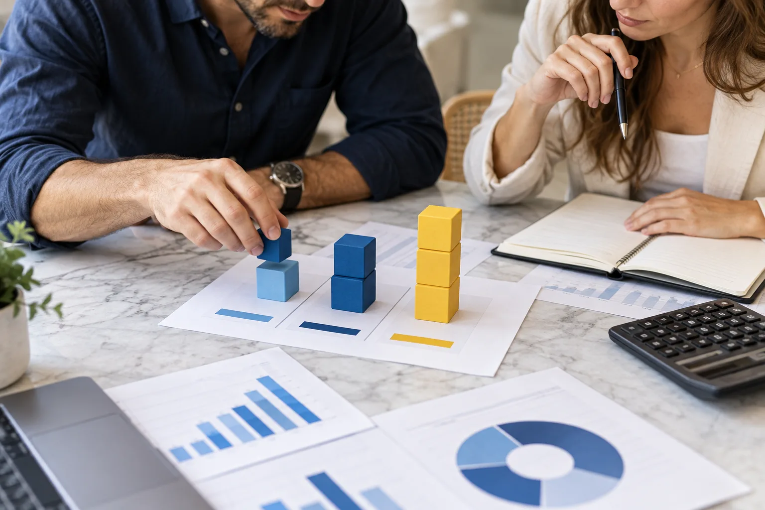 Répartition d’un budget Meta Ads entre acquisition et création publicitaire