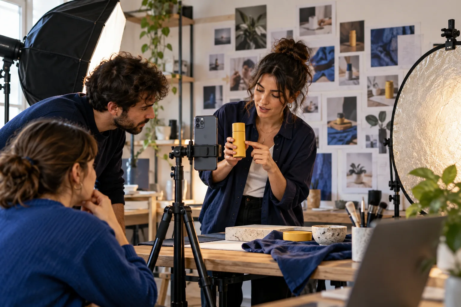 Tournage naturel d’une publicité Reels au smartphone