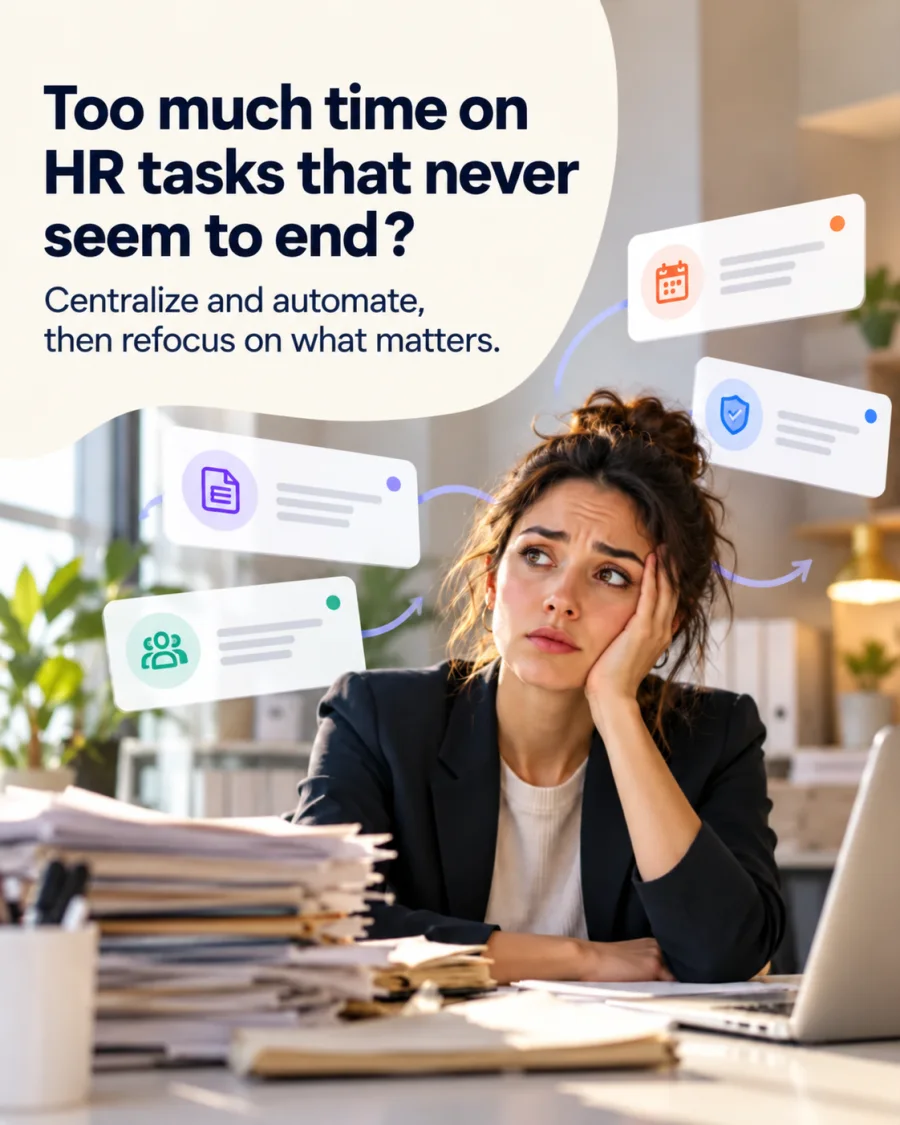 Meta Ads creative direction for an HR SaaS platform