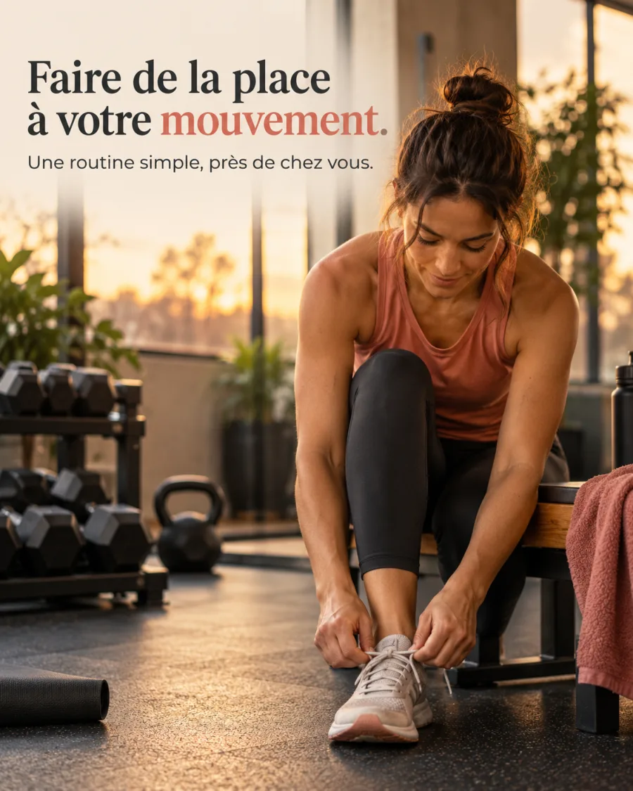 Installer une routine sportive — exemple de création Meta Ads pour ce secteur